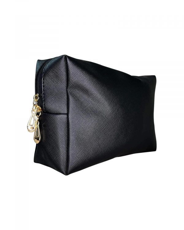 Pop& Bare Everywhere Makeup Bag Dimensions: 6.7 x 5 x 3.3 inches Waterproof, easy-to-clean material, Extra interior compartments