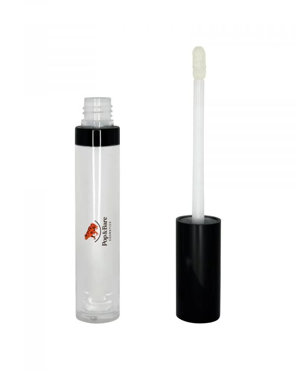 Pop&Bare Lip Plumper A glossy non-Sticky that enhances Volume while Nourishing lips with Moisture