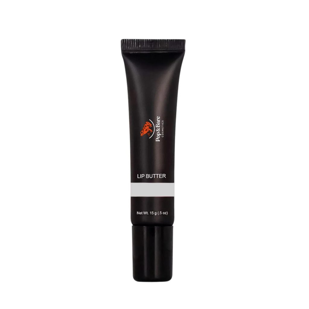 Pop&Bare Lip Butter - Silky Lip Butter Deep lasting Moisture with Plush Glossy Finish