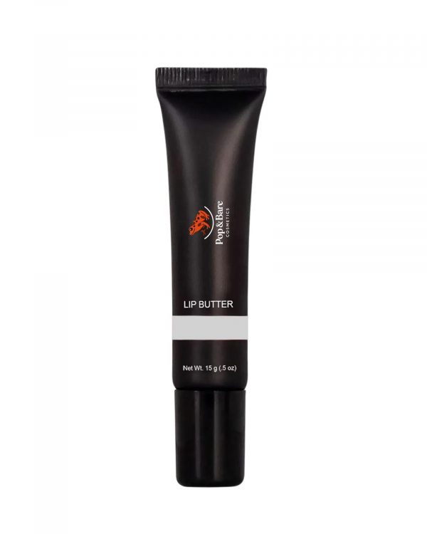 Pop&Bare Lip Butter - Silky Lip Butter Deep lasting Moisture with Plush Glossy Finish